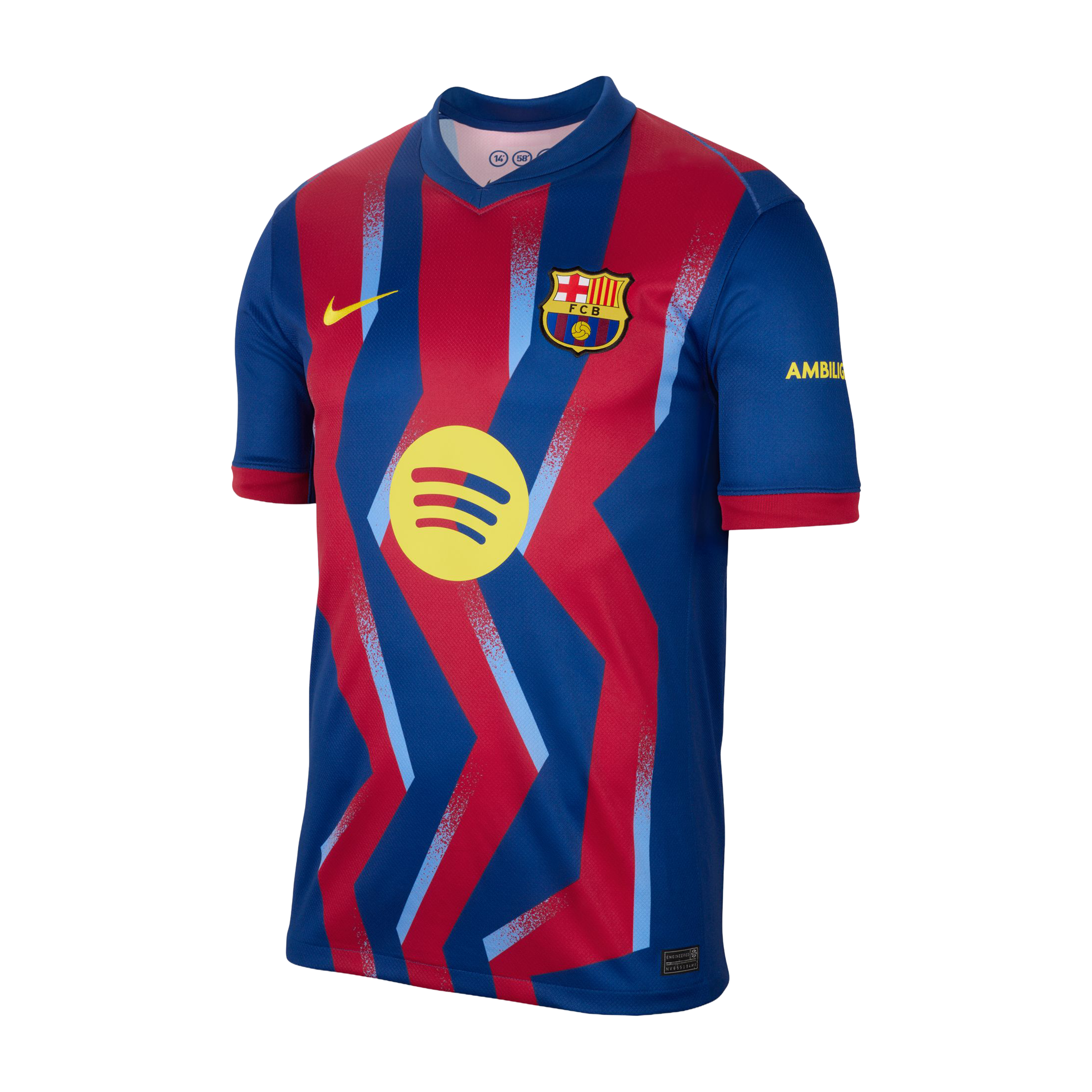 スアレス ユニフォーム CL仕様 FC Barcelona Nike Nike Mens Barcelona 25/26 Stadium Fourth Replica Football Jersey