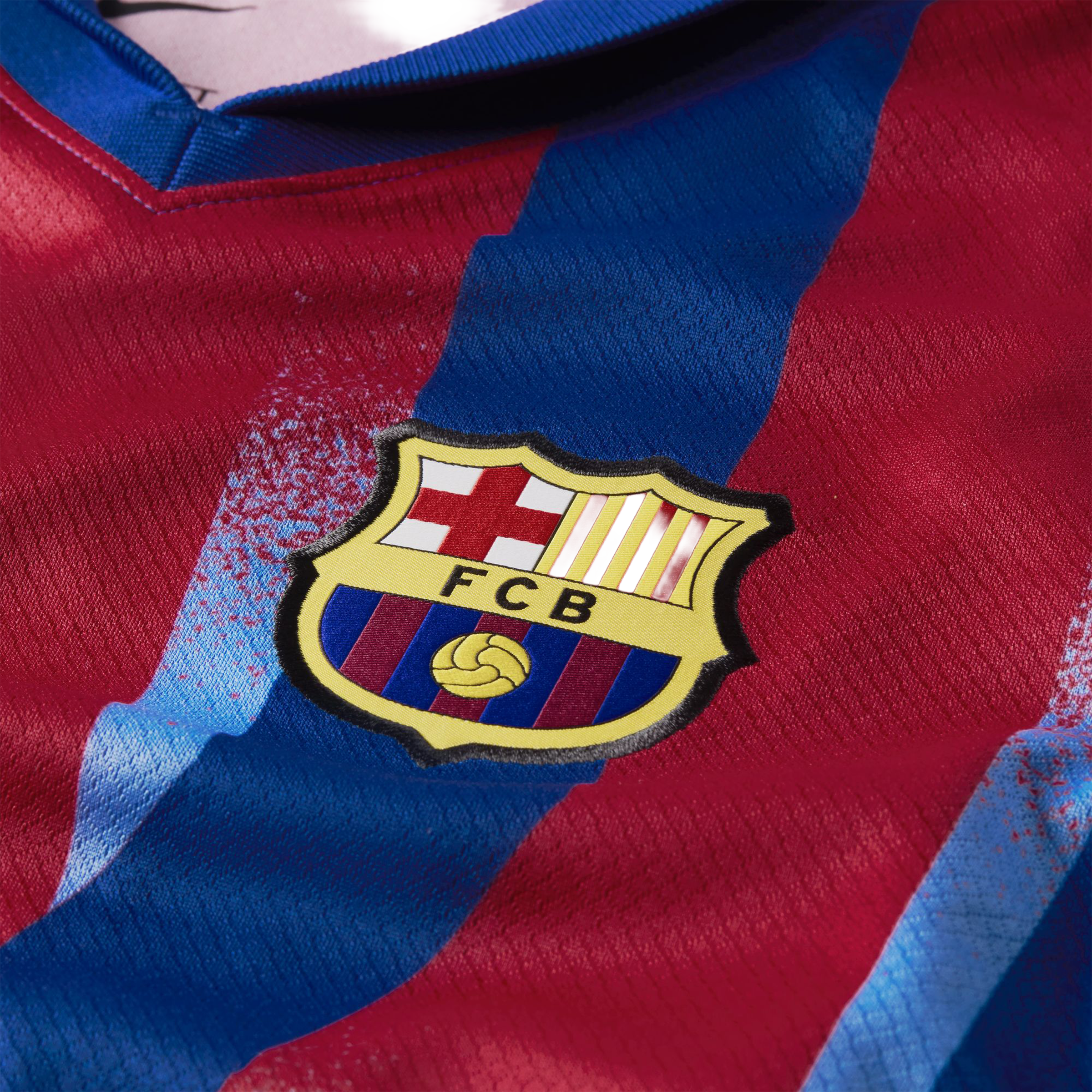 Nike Kids Barcelona 25/26 Stadium Fourth Replica Football Jersey