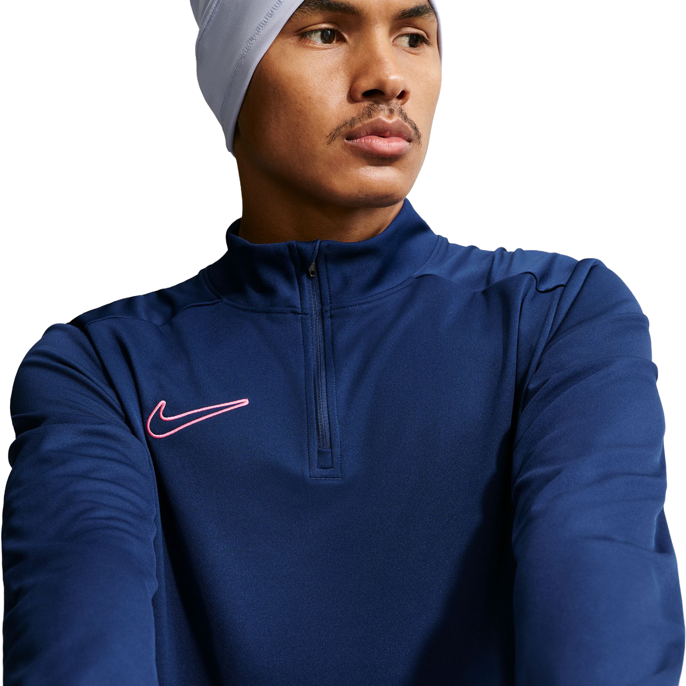 Nike Mens Academy Dri-FIT Football Drill Top Blue Void/Black/White