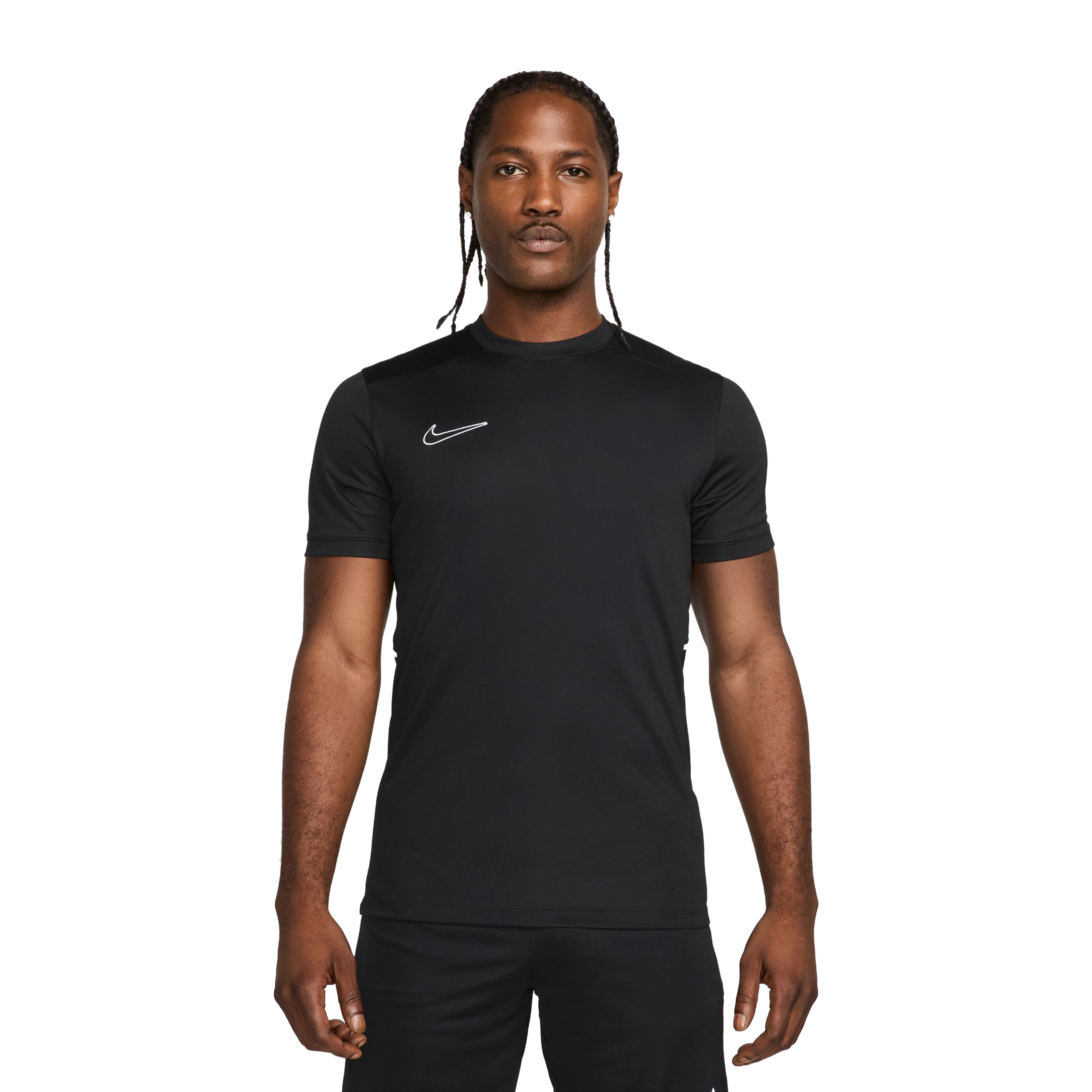 Nike Mens Academy Dri-FIT Football Drill Tee Black/Black/White