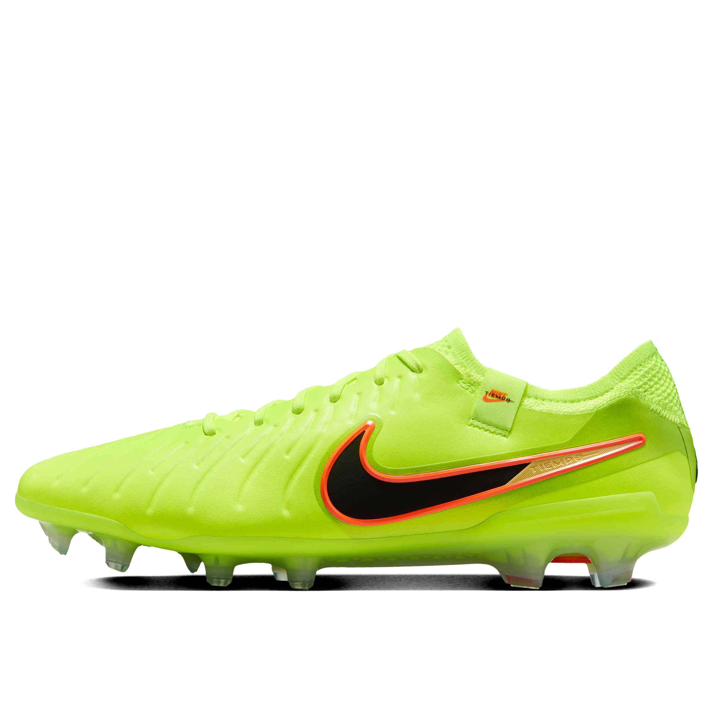 Nike Mens Tiempo Legend 10 Elite (FG) Football Boots Volt/Black