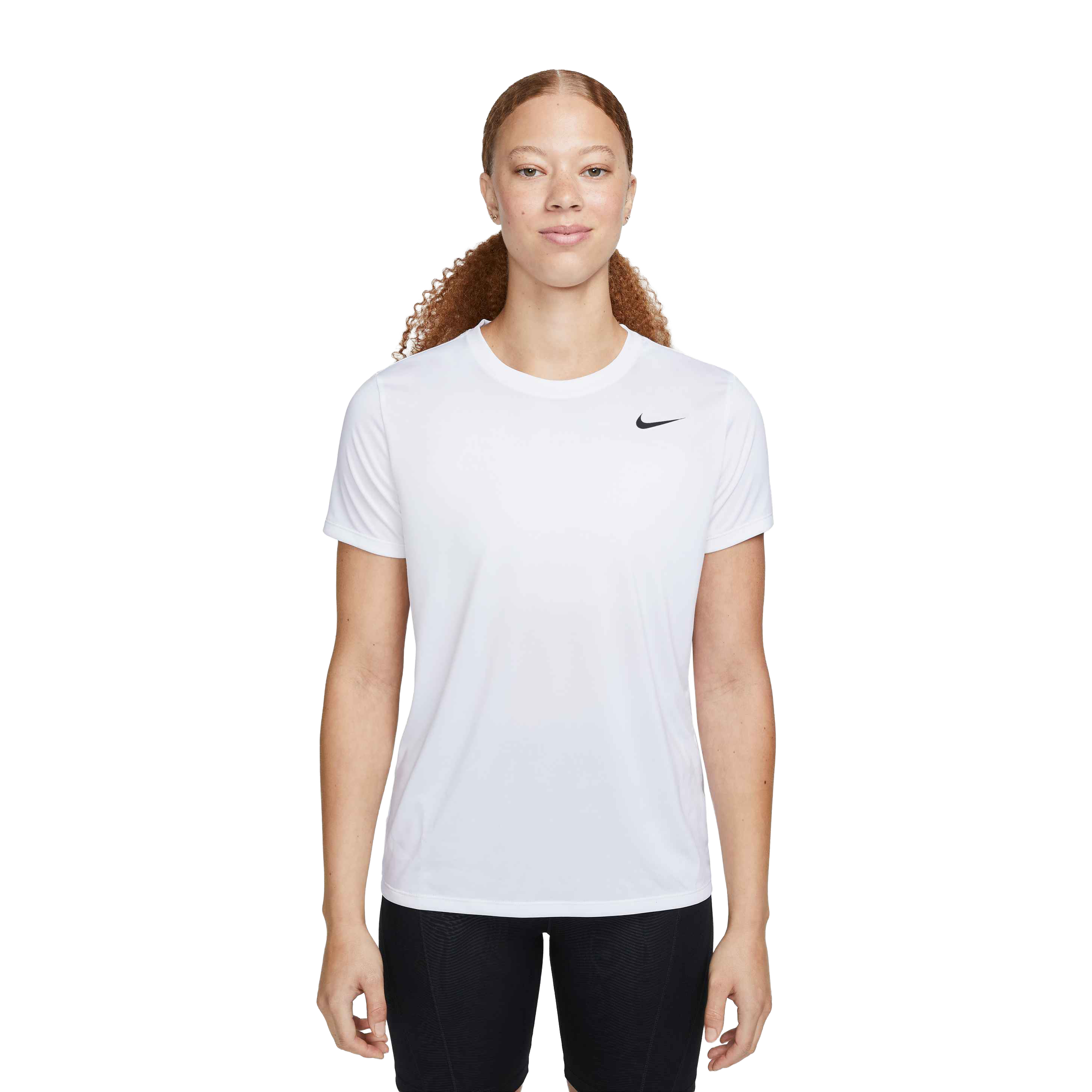 Nike Womens Dri-FIT Tee White/Black | Sports Direct Australia