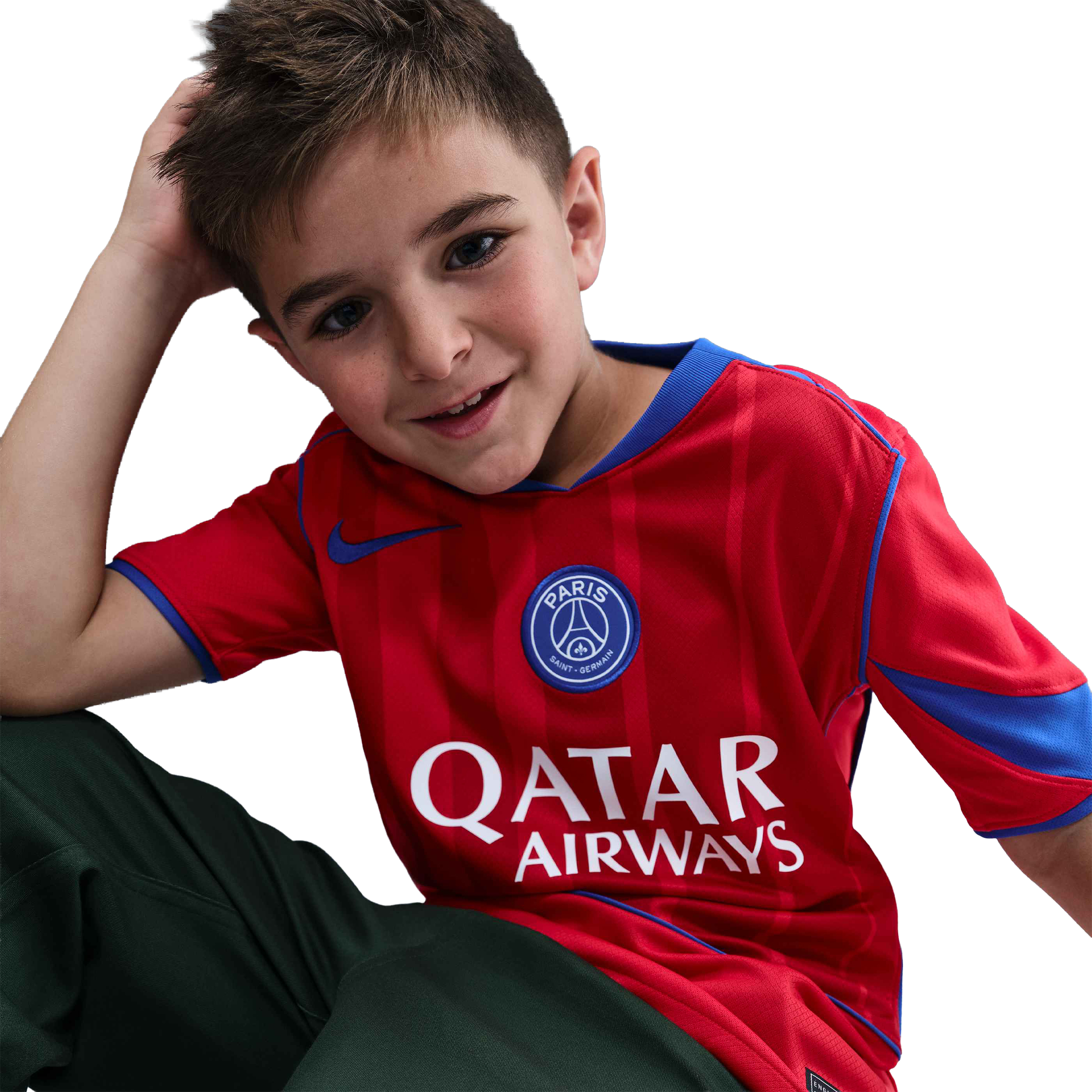 Nike Kids Paris Saint-Germain 25/26 Stadium Third Total 90 Replica