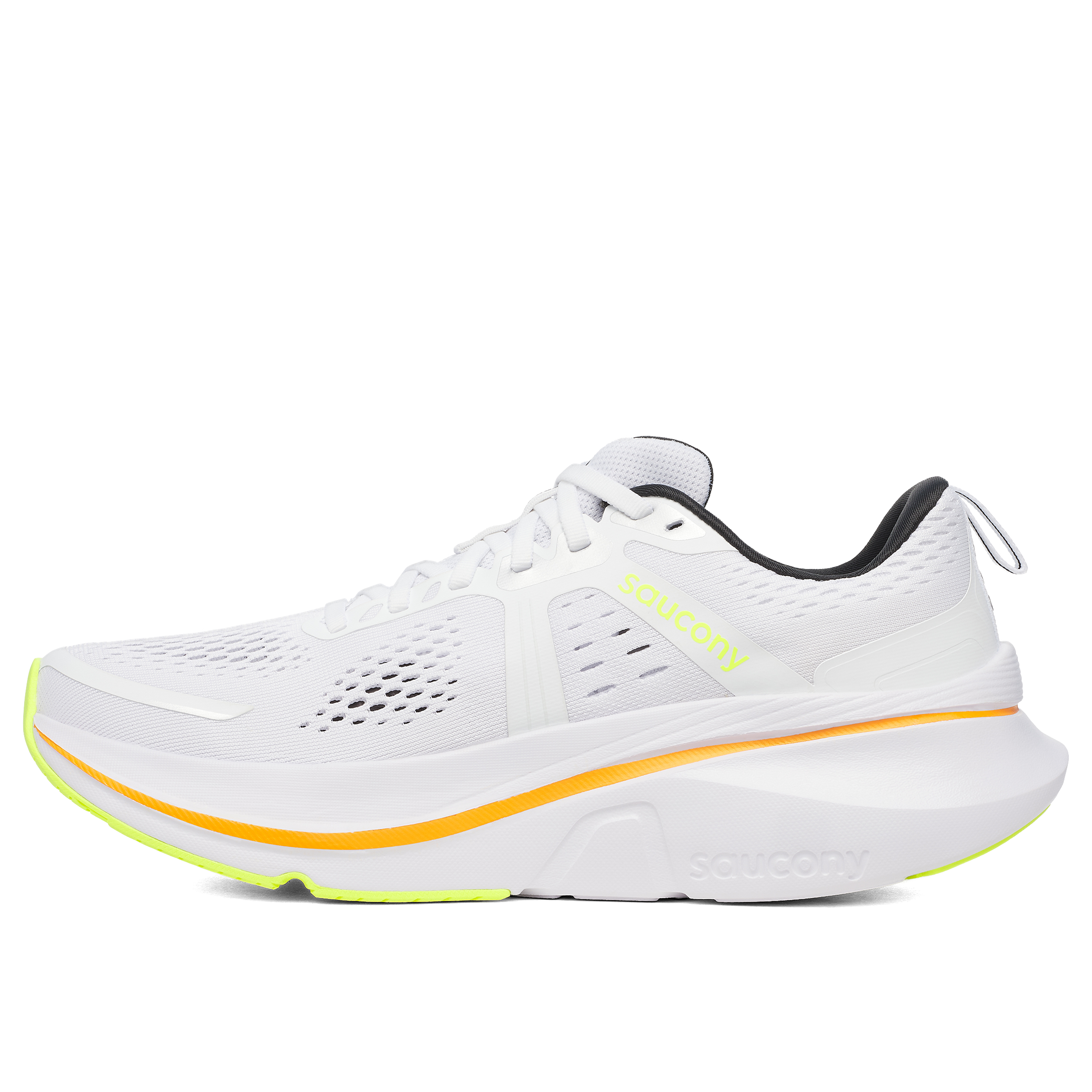 Saucony Guide 18 S20998-131 White Peel Running Shoes Sneakers Men\'s Size 10.5 Guide 18 White/Peel | Men main image 3