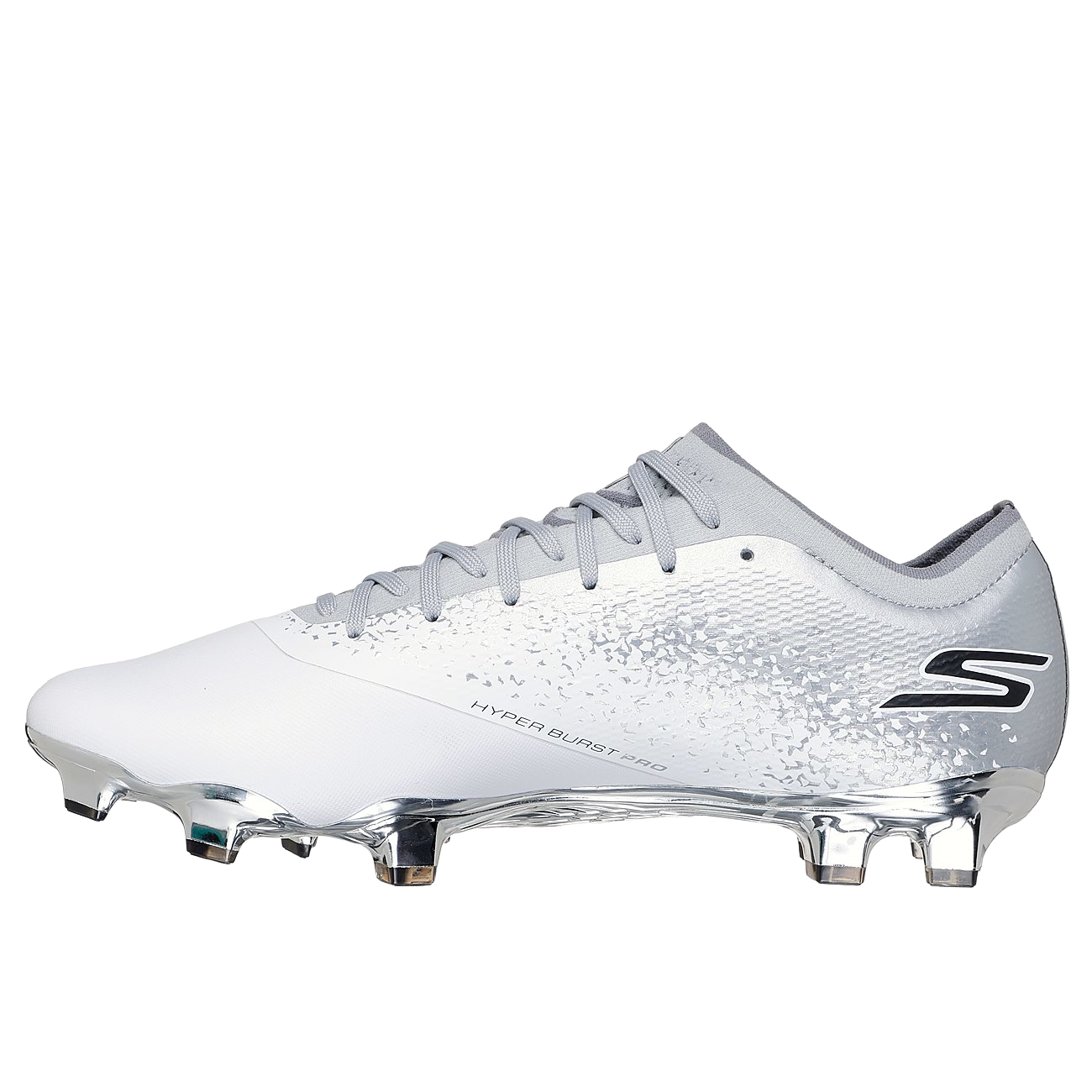 Skechers Mens Razor 1.5 Elite (FG) Football Boots White Silver