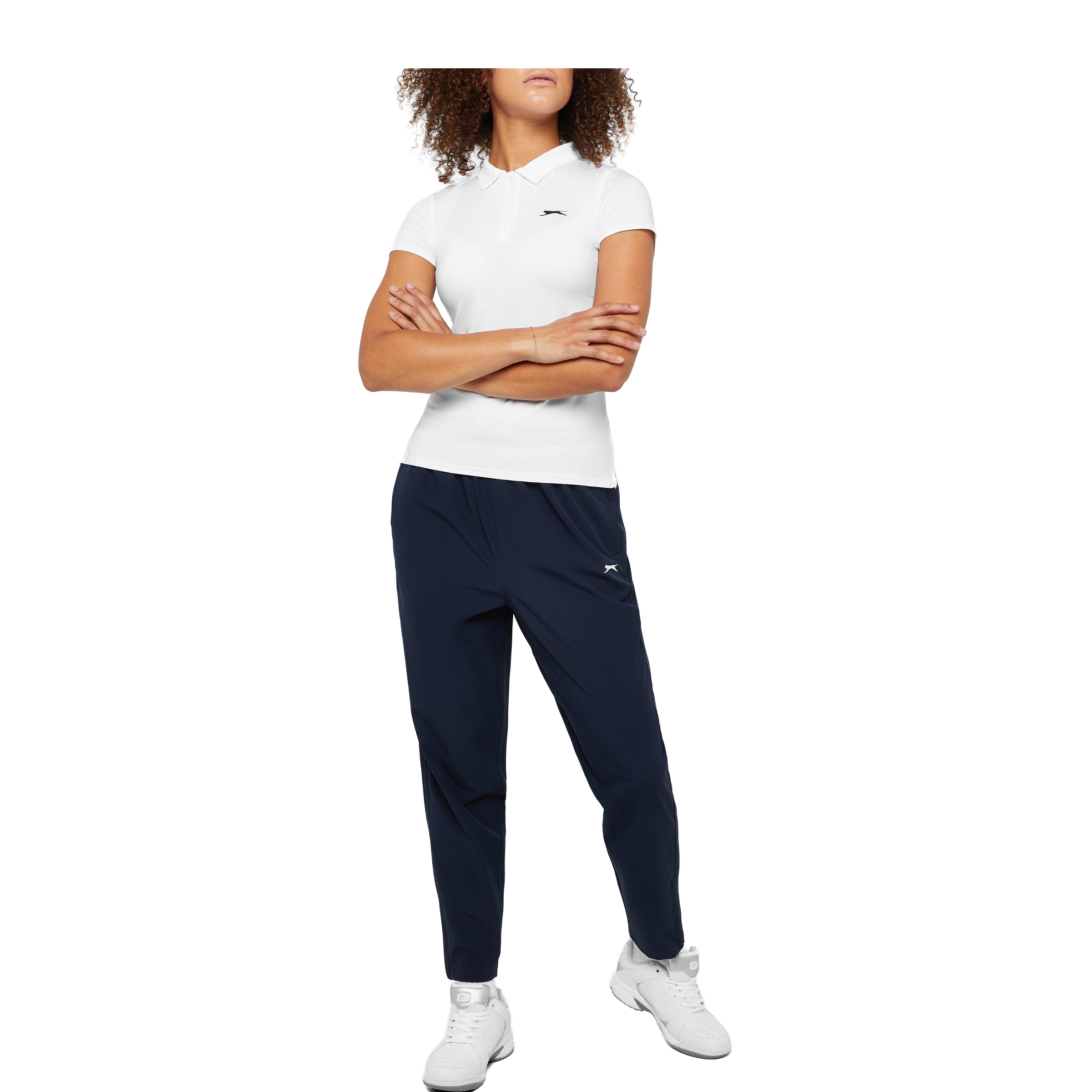Slazenger Womens Open Hem Woven Sweatpants Navy | Sports Direct