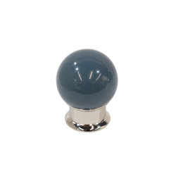 Miramar Knob (JAM.MK) on white background — rounded mortise door knob with a sculptural sea-smoothed coastal form
