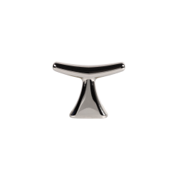 Hampton T-Bar (JAM.HT) on white background — compact angular T-bar pull with nautical precision