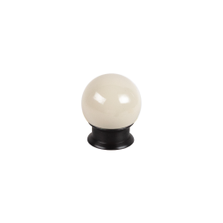 Miramar Cabinet Knob (JAM.MCK) on white background — smooth spherical knob with a polished domed form