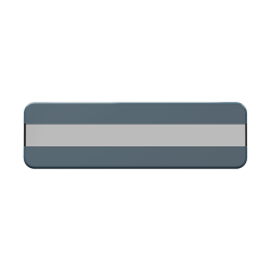 Seaglass Lever (JAM.SL) on white background — horizontal door lever with a full-length teal sea glass stripe across the bar