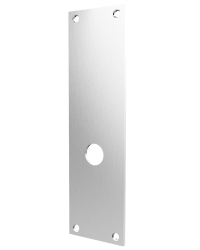 1E-B Blank Escutcheon Plate on Angle