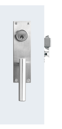 PD96 Self-Latching, Self-Locking Mortise Sliding Door Locks