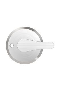 6RS-T Screen Door Rose with Thumb Turn