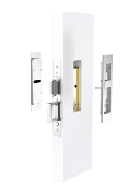 Vantage Privacy Pocket Door Set Concealed Fasteners Exploded View