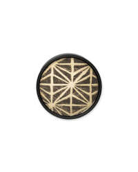 Thom FIlicia For Accurate Aurora Round Knob US19LL.M US3 Etched Inlay Front View