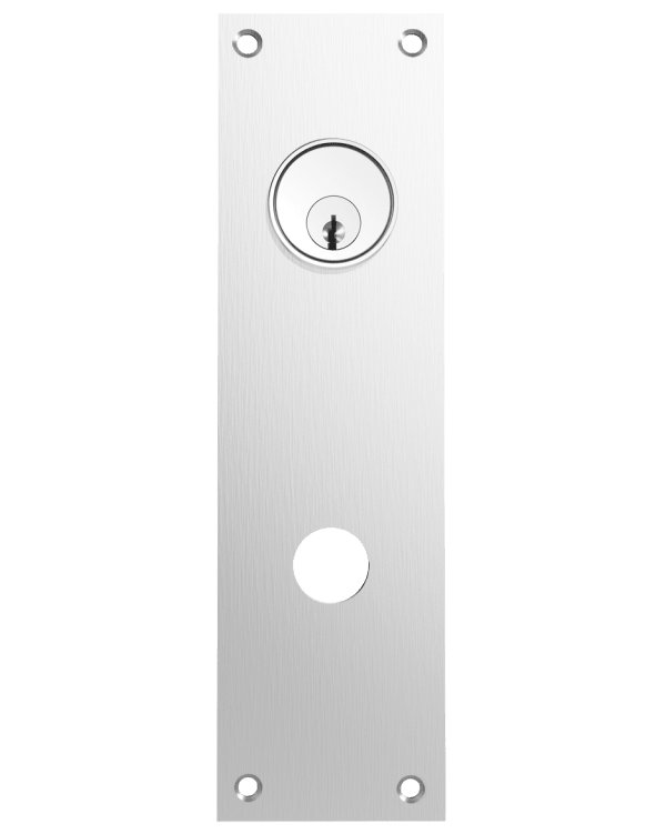 1E-C Escutcheon Plate with Cylinder Cutout