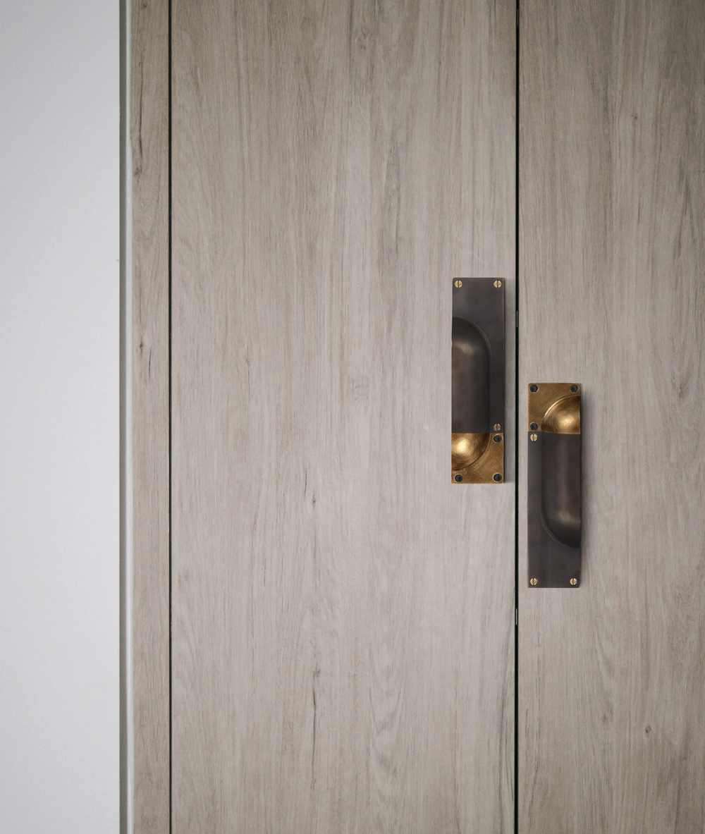 Carol Kurth for Accurate, CADENCE, CADENCE Cabinet Pulls, Brass Cabinet Pulls