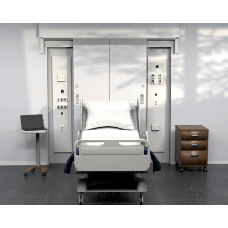Sliding Door System for Medical Gases