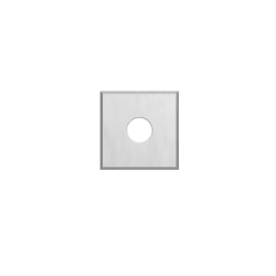 18TR Square Rose for Tubular Latch