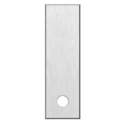 18TE-B Tubular Blank Escutcheon Plate