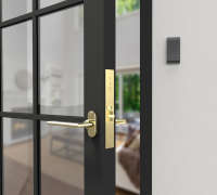 M885XE Narrow Backset Motor Drive Electrified Mortise Lock in Environment
