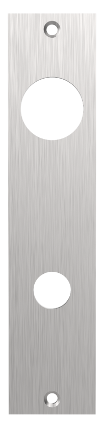 1E-175C Narrow Escutcheon with Cylinder Cutout