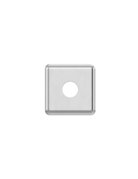 17TR Square Rose for Tubular Latch
