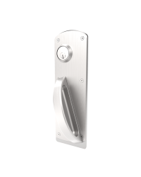 NCH 8800 Narrow Crescent Mortise Plate with Lever