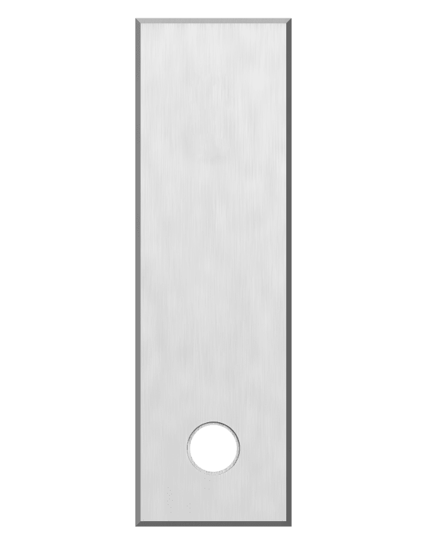 18TE-B Tubular Blank Escutcheon Plate