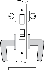 9000 | 9100 UL Listed Mortise Lock - Accurate Lock & Hardware