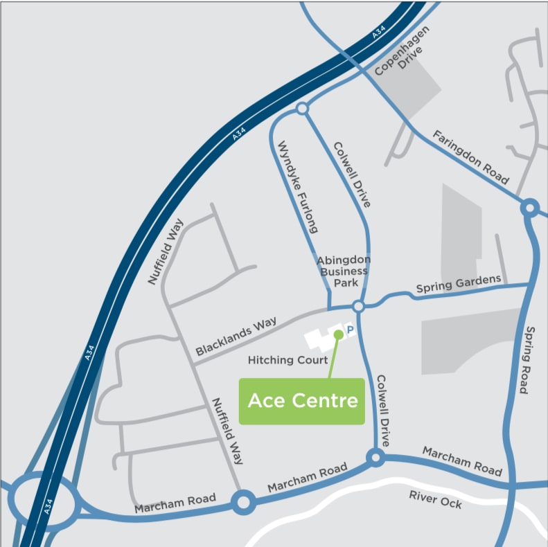 South office on a map