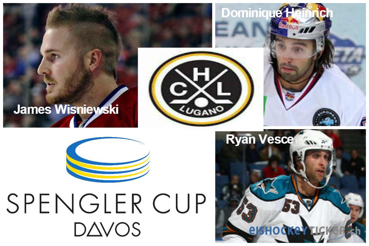 Verstärkungsspieler von Lugano am Spengler Cup