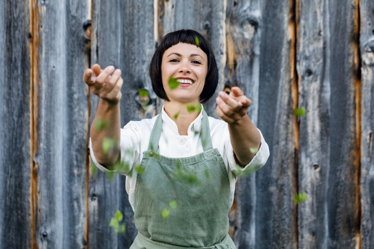 Rebecca Clopath kocht im Gourmino Speisewagen 