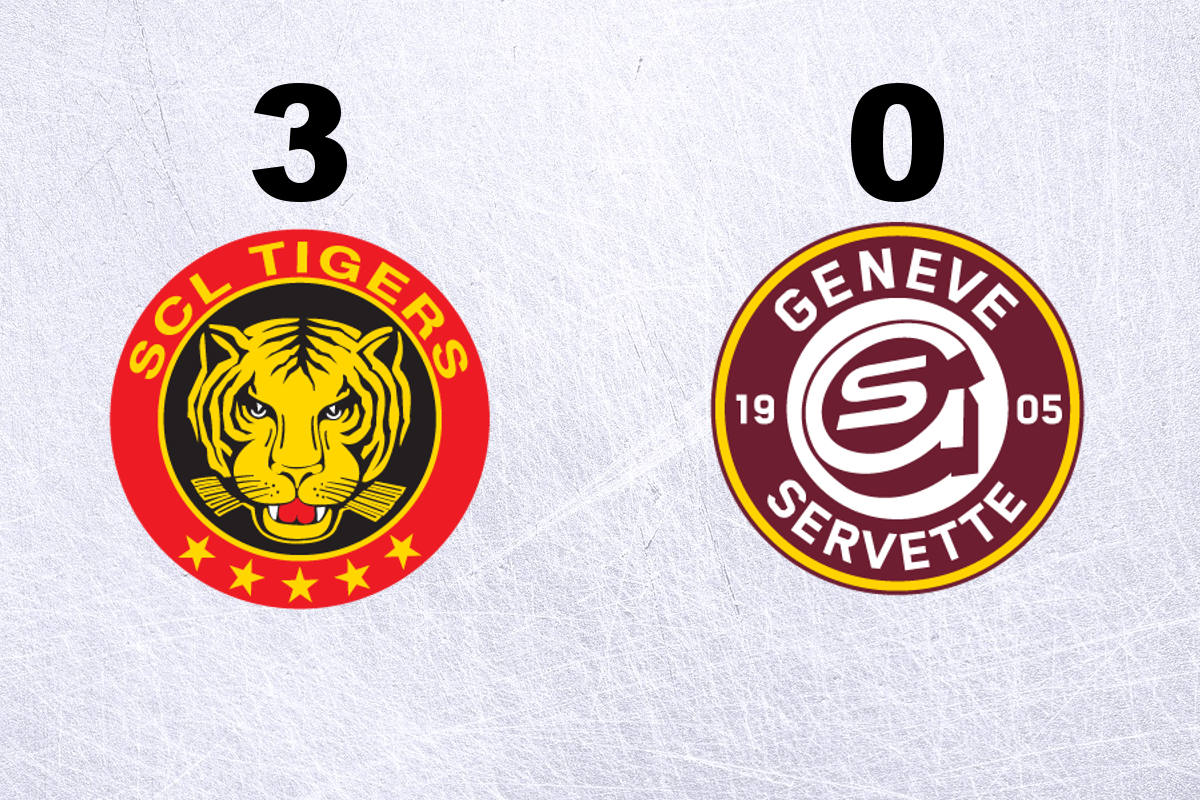 Tigers bezwingen Genf-Servette