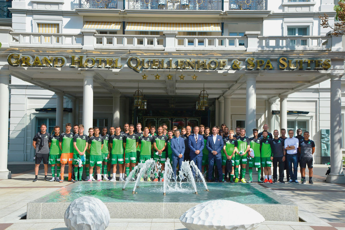 Diese Fussballclubs weilen im Grand Resort Bad Ragaz 