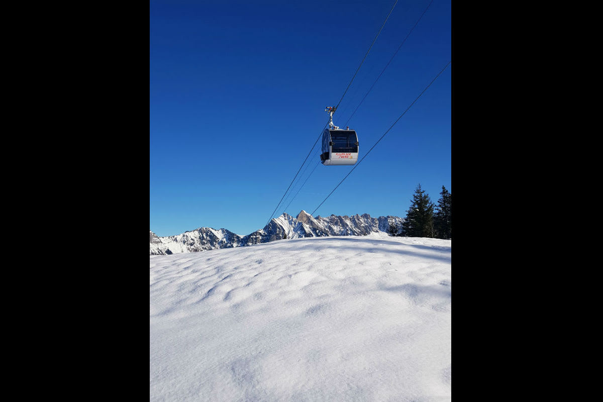 Grosser Eröffnungsevent der neuen Gondelbahn am Flumserberg