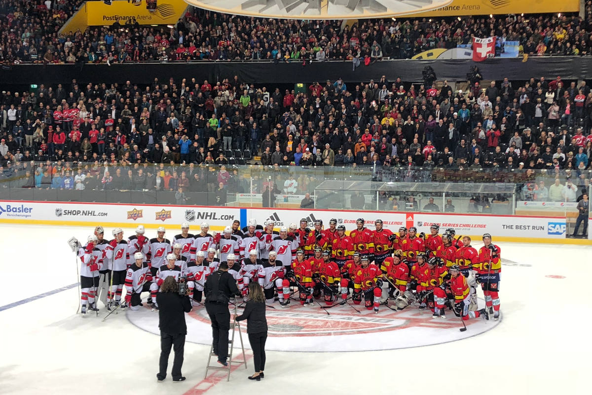 Die New Jersey Devils bezwingen den SCB erst in der Verlängerung
