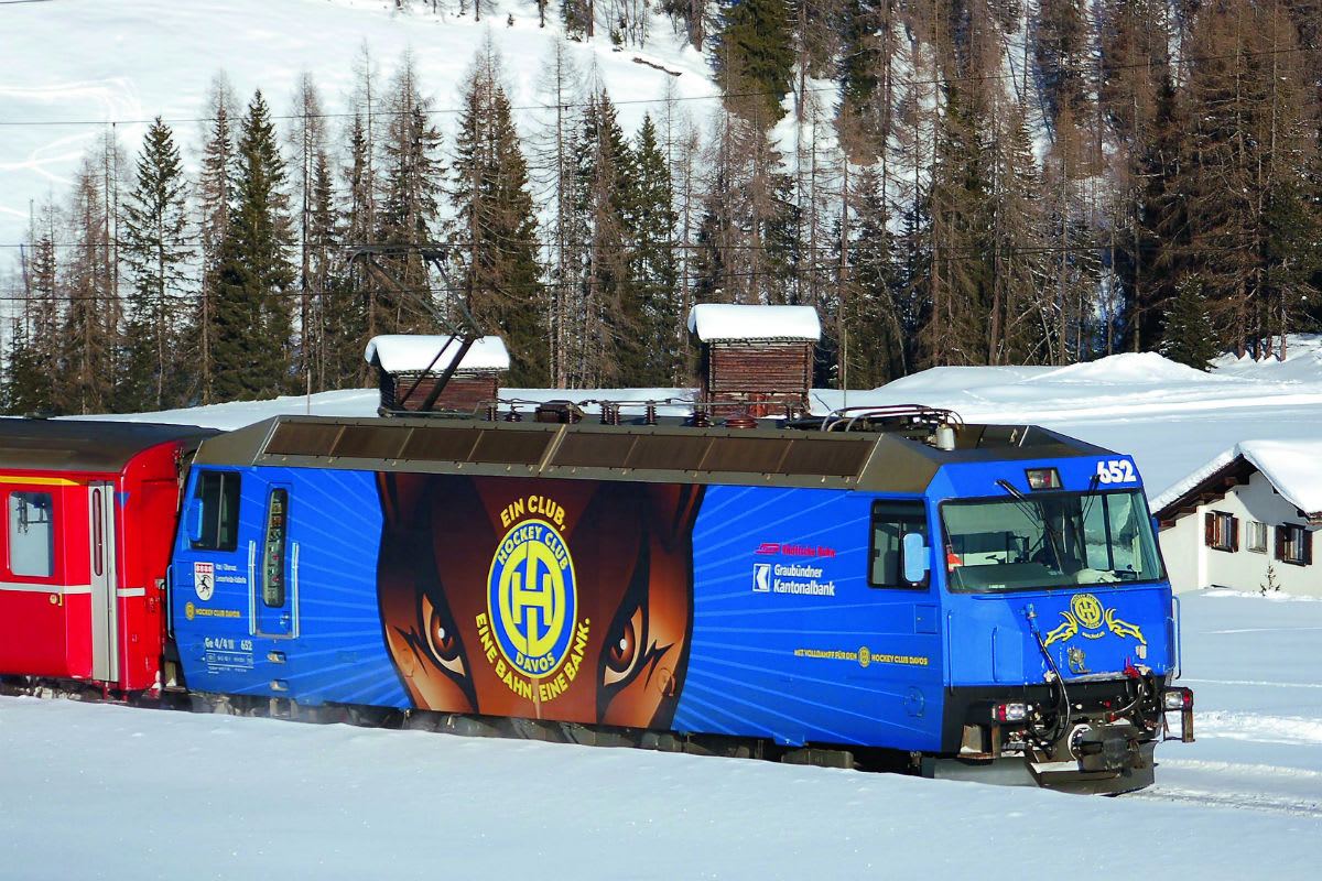 Mit der RhB zum Spenglercup