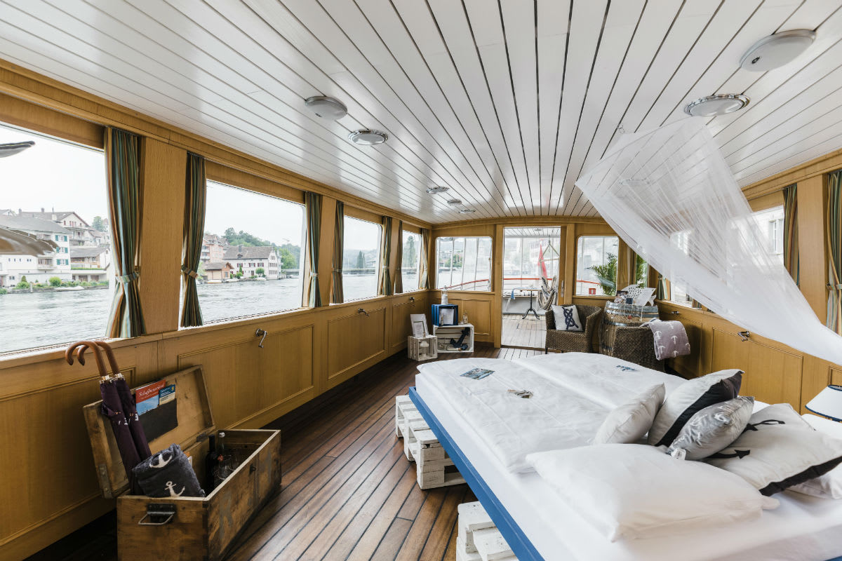 Schiff-Hotel auf dem MS Konstanz