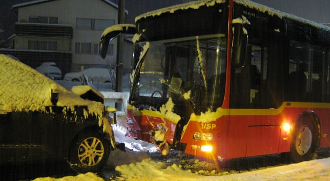 Verkehrsunfall in Linthal