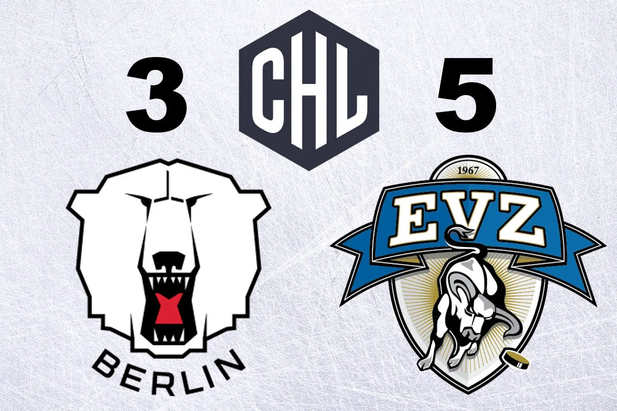 Der EV Zug gewinnt bei den Eisbären Berlin