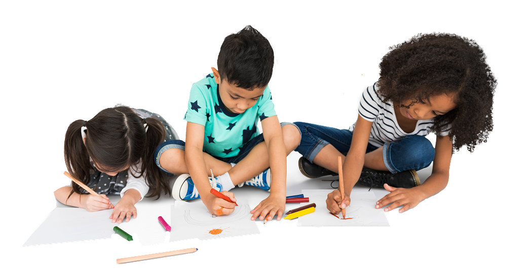 Children drawing