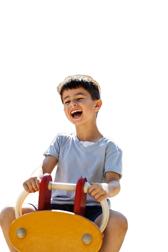 Boy on playground