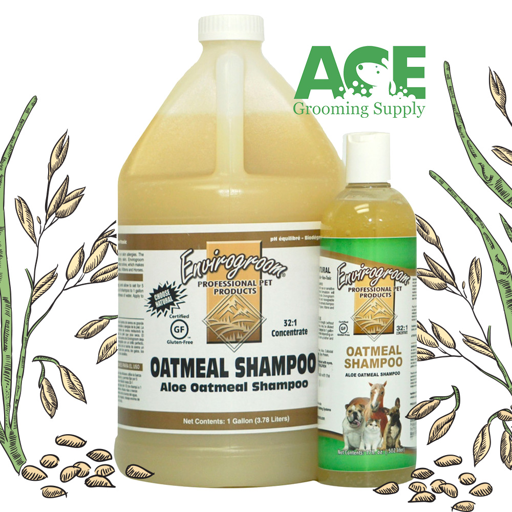 Image showcasing Envirogroom Aloe Oatmeal Shampoo | Ace Grooming Supply