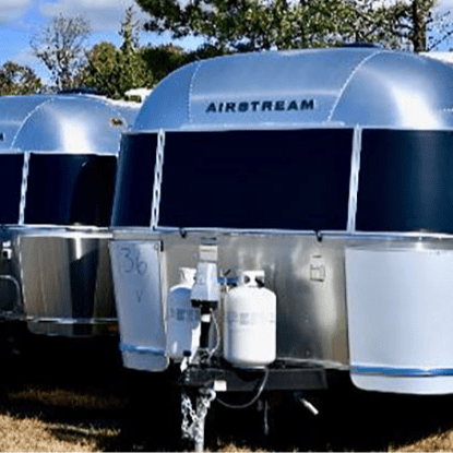 Airstream - Polished Aluminum Clear Coat