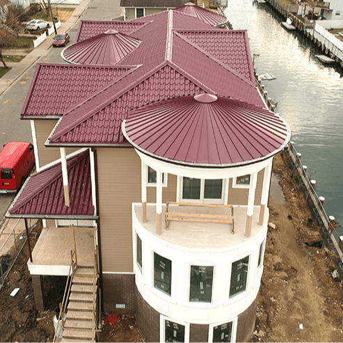 Award Winning Private Residence Is Topped With ATAS Roofing