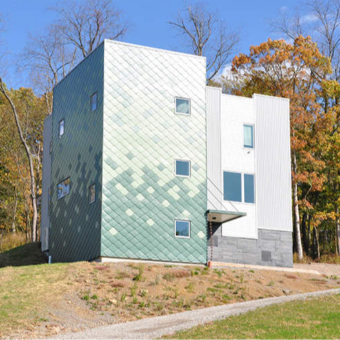 Residence Turns Heads With Attractive Metal Cladding