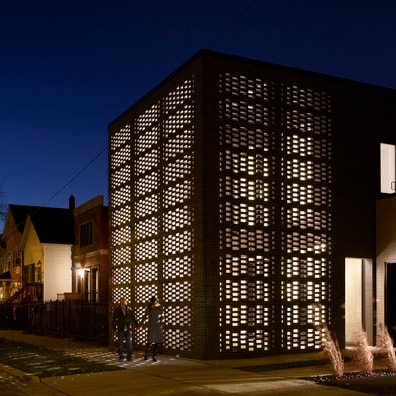 Brick-Weave House / Studio Gang