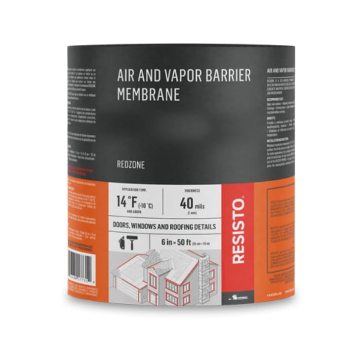 Air And Vapor Barrier Membrane Redzone