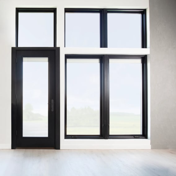 Traditional Impact Resistant Hinged Patio Door